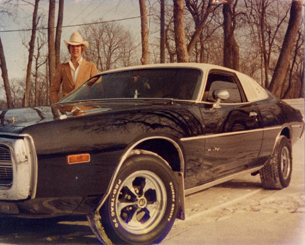 Dane with the 74 Charger